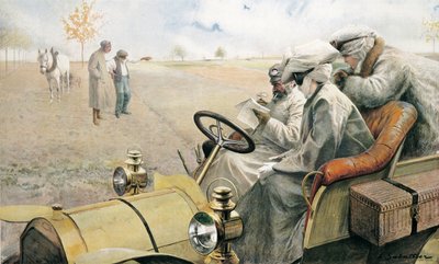 Verdwaald! door Louis Remy Sabattier